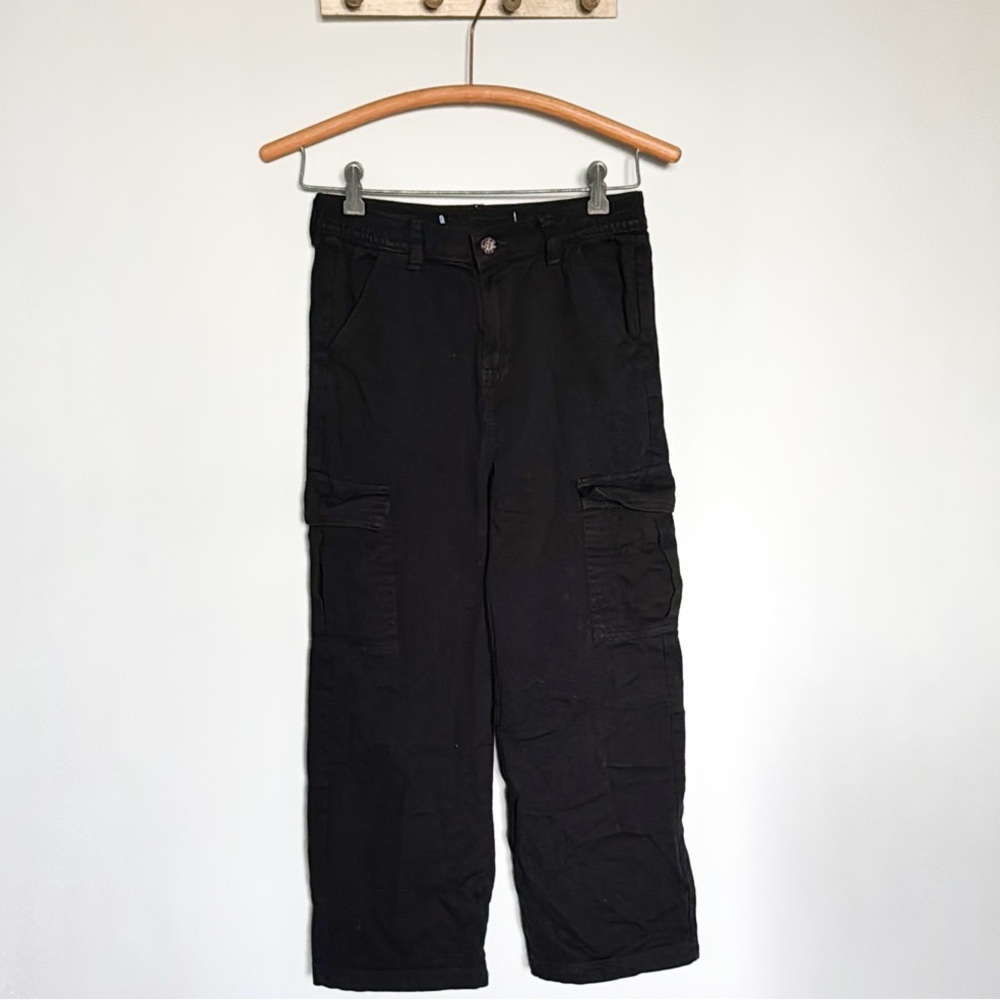 Girl’s Black Cargo Pants